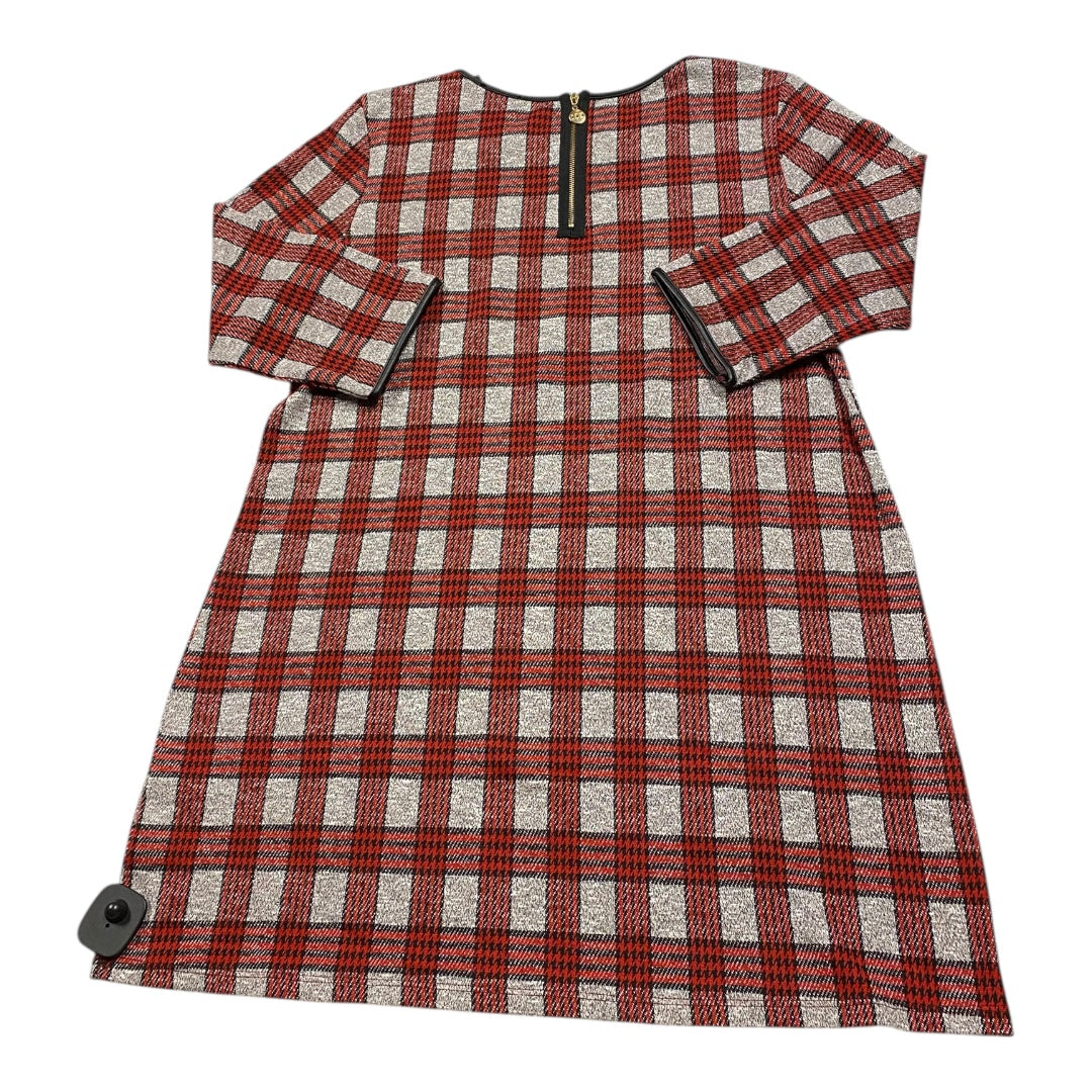 Dress Casual Short By Cmc In Grey & Red, Size:M