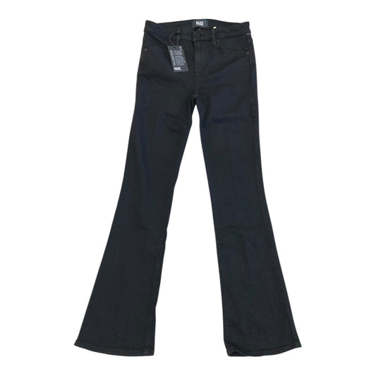 Jeans Flared By Paige In Black, Size:4