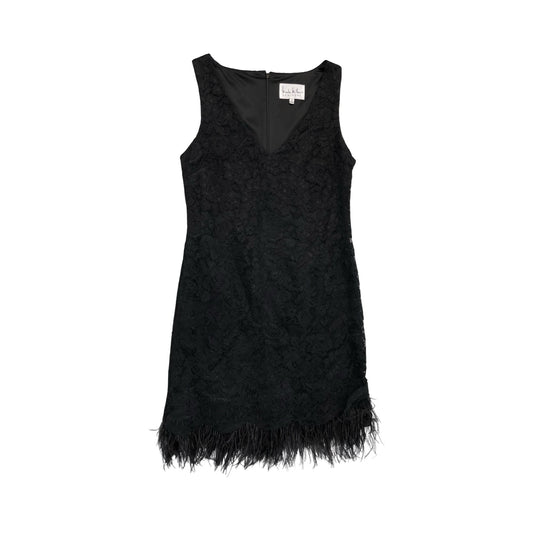 Dress Casual Midi By Nicole Miller In Black, Size:8