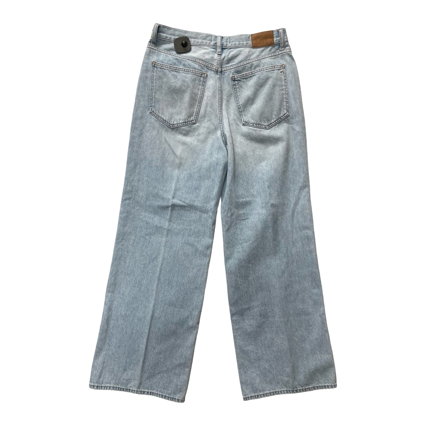 Jeans Wide Leg By Madewell In Blue Denim, Size:8
