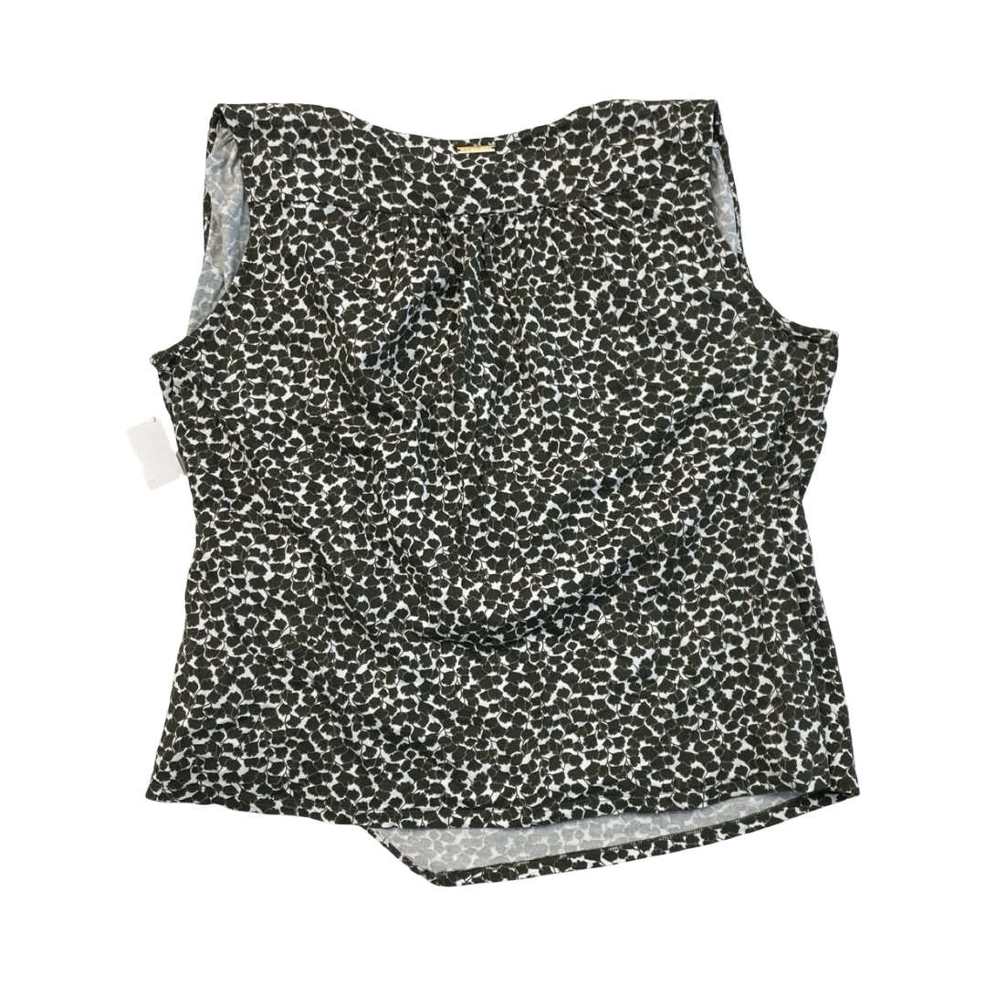 Top Sleeveless By Michael By Michael Kors In Green, Size:3X