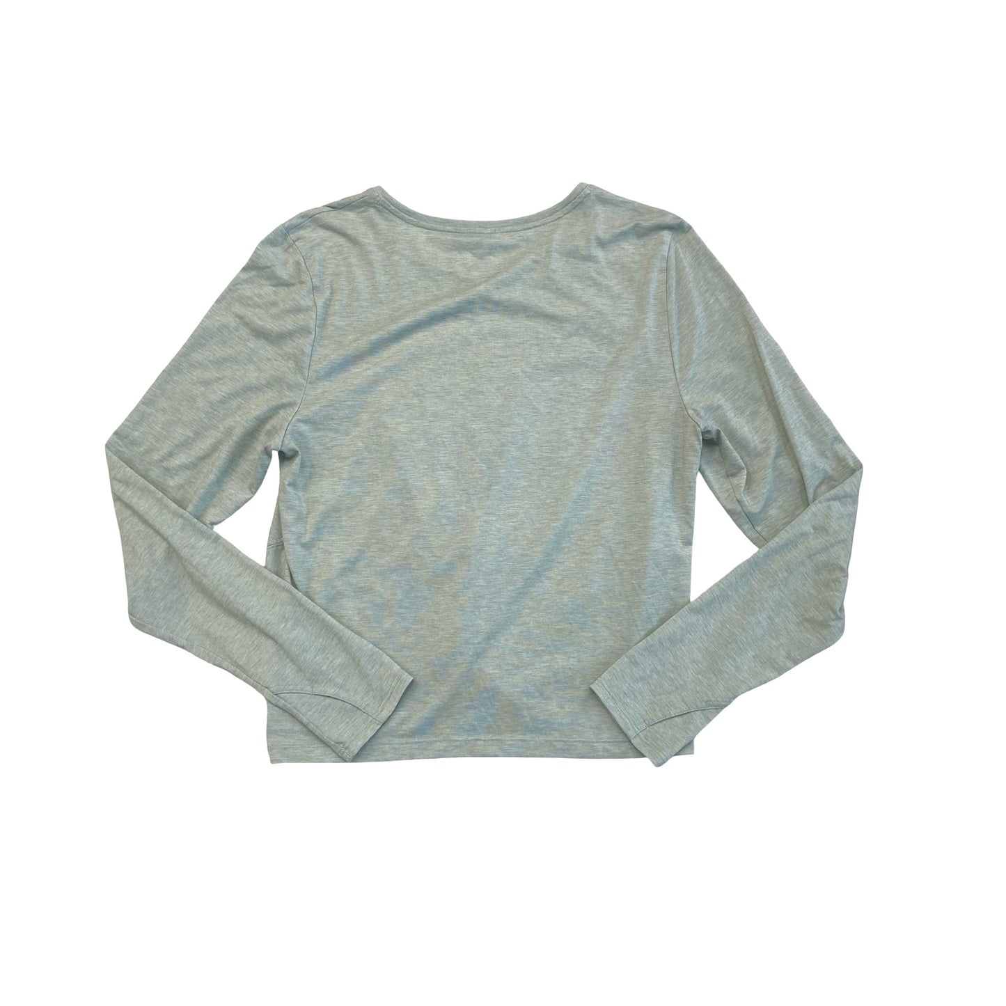 Athletic Top Ls Collar By Athleta In Green, Size:L
