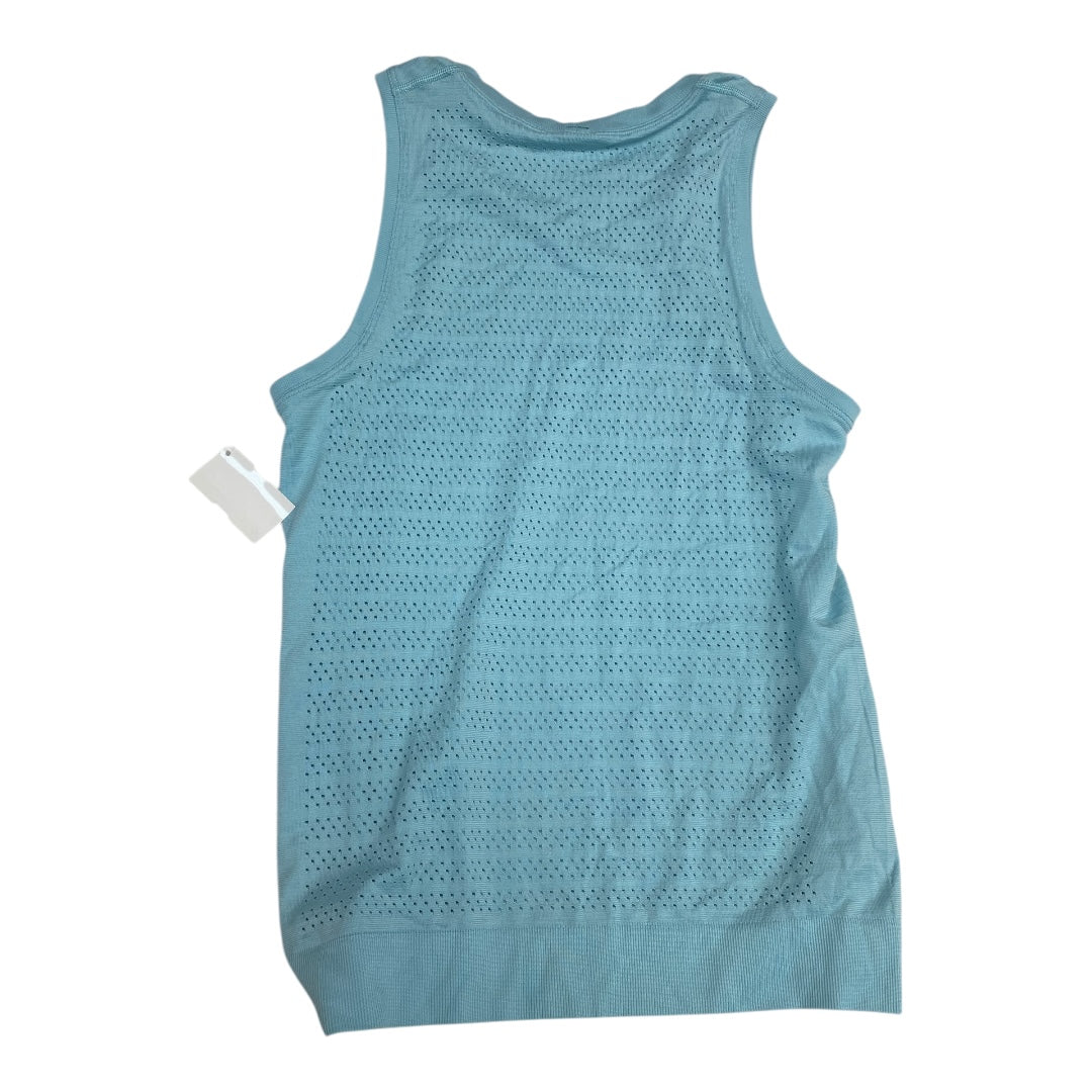 Athletic Tank Top By Lululemon In Blue, Size:M