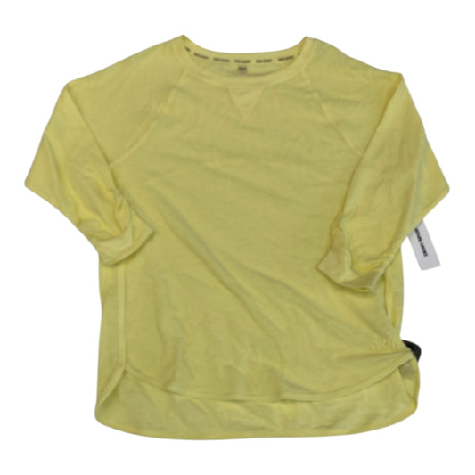 Top Ls By Dkny In Yellow, Size:M