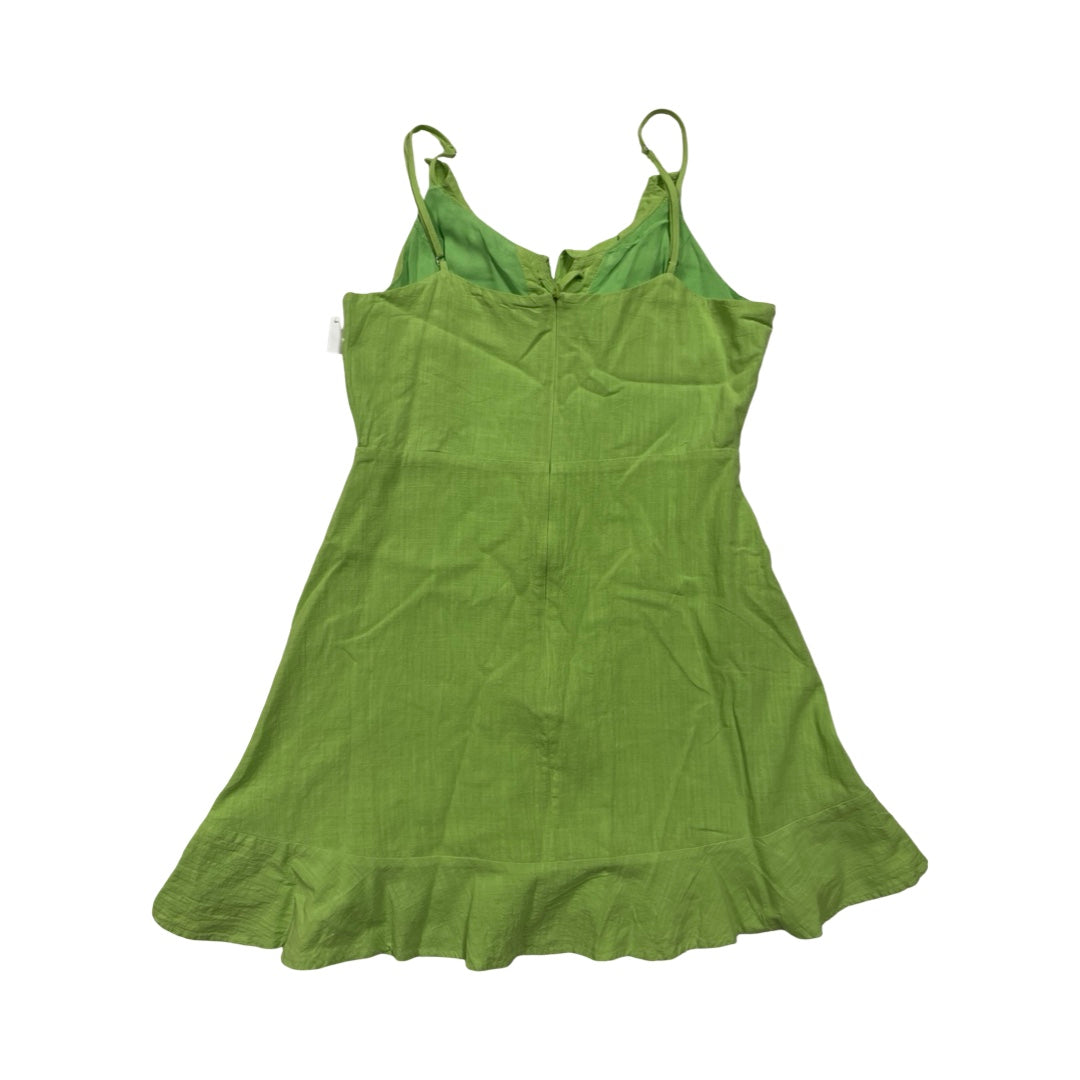 Dress Casual Midi By If By Sea In Green, Size:M