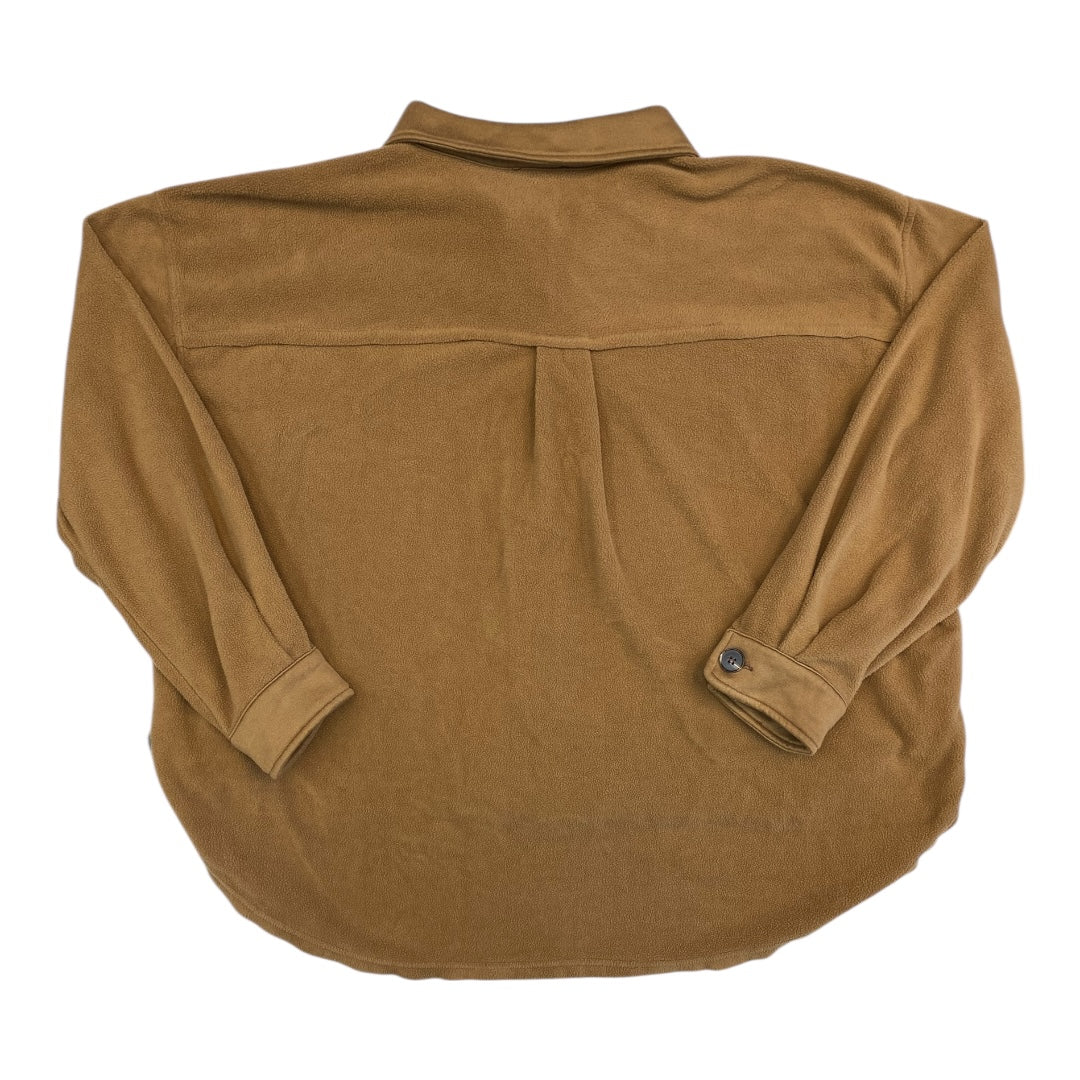 Jacket Shirt By La Miel In Brown, Size:S