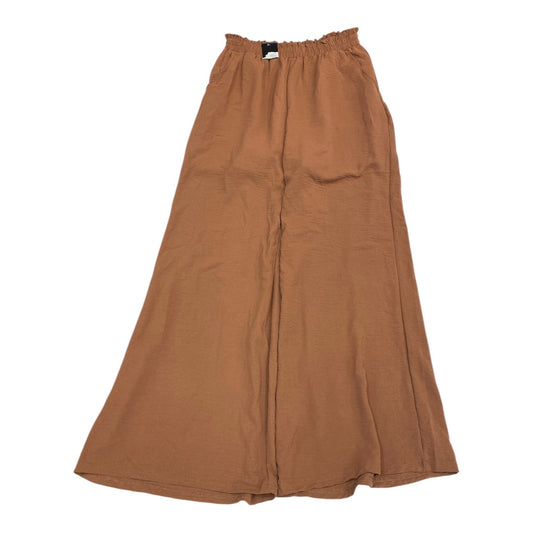 Pants Wide Leg By street wear society In Brown, Size:Xl