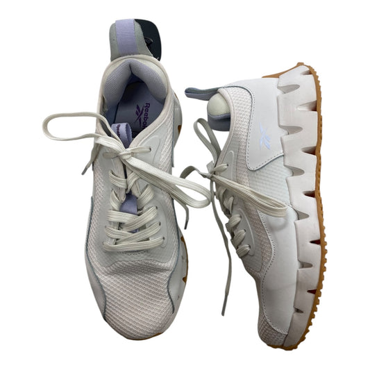 Shoes Athletic By Reebok In Cream, Size:7.5