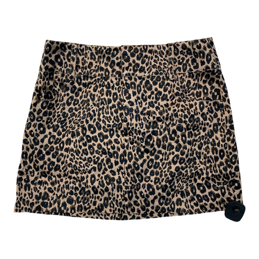 Skirt Mini & Short By Sanctuary In Animal Print, Size:8