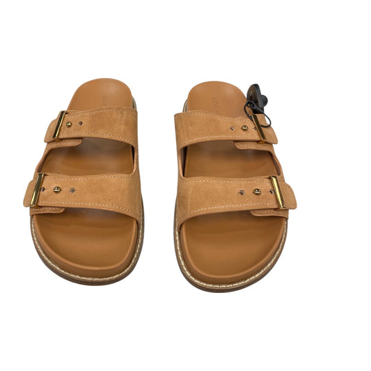 Sandals Flats By Cole-Haan In Brown, Size:7.5