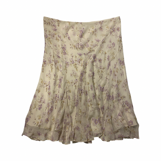 Skirt Midi By Lauren By Ralph Lauren In Multi, Size:Xl