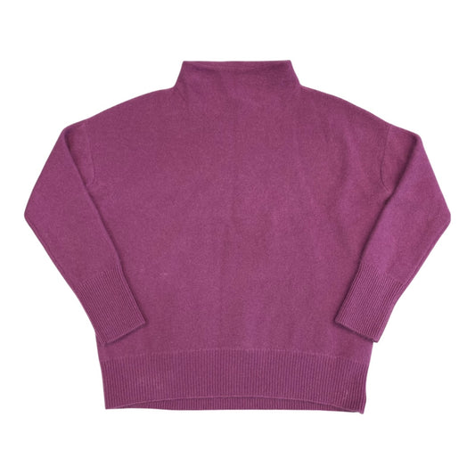 Sweater Designer By Vince In Purple, Size:Xs