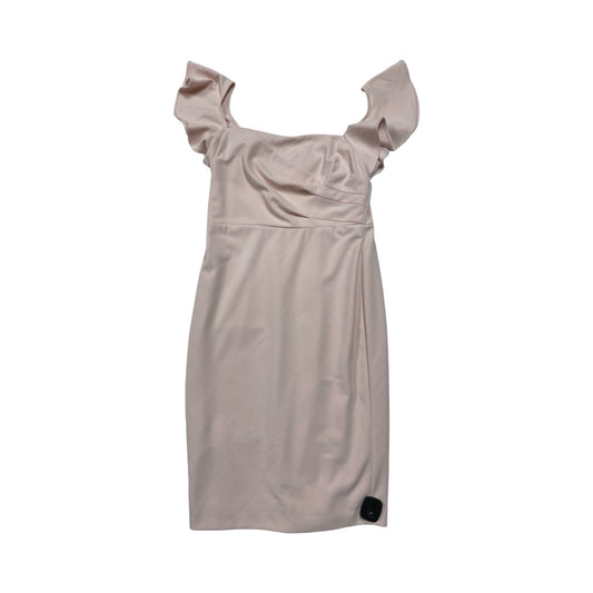 Dress Casual Midi By Calvin Klein In Pink, Size:10