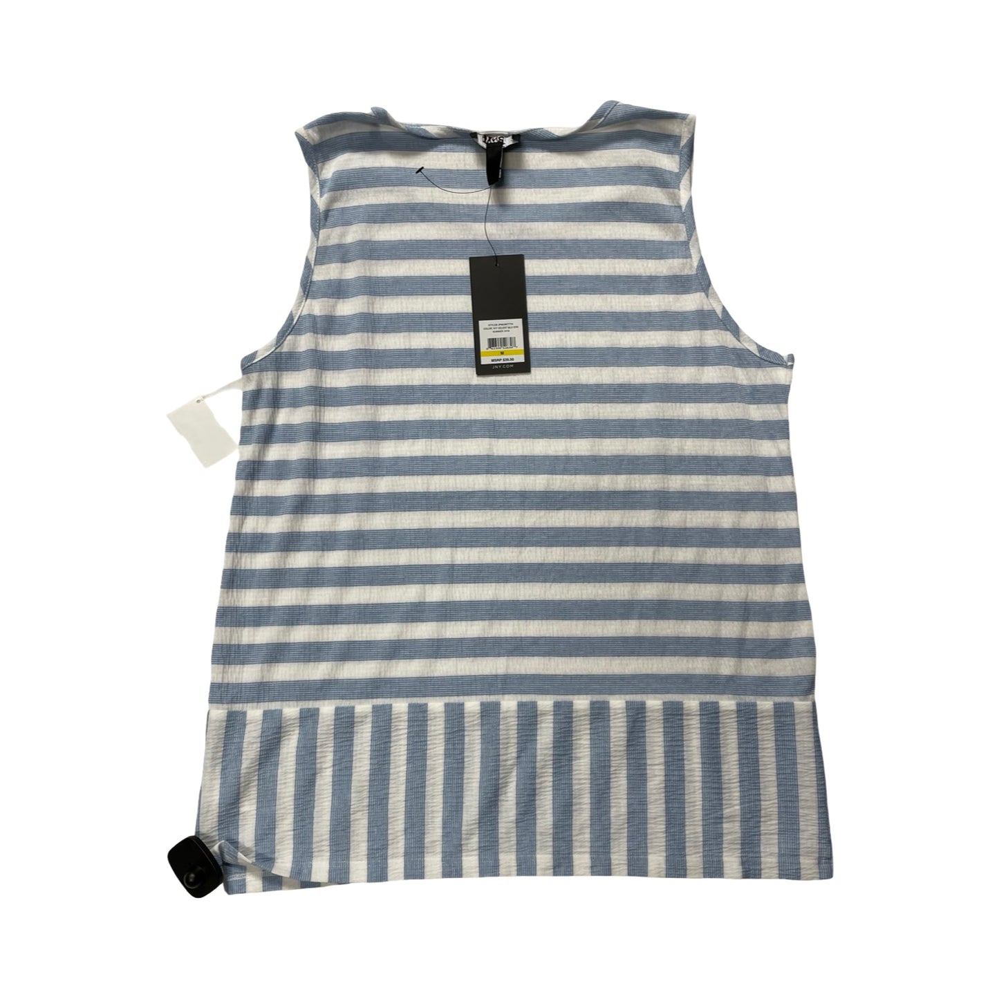 Top Sleeveless By Jones New York In Blue, Size:M