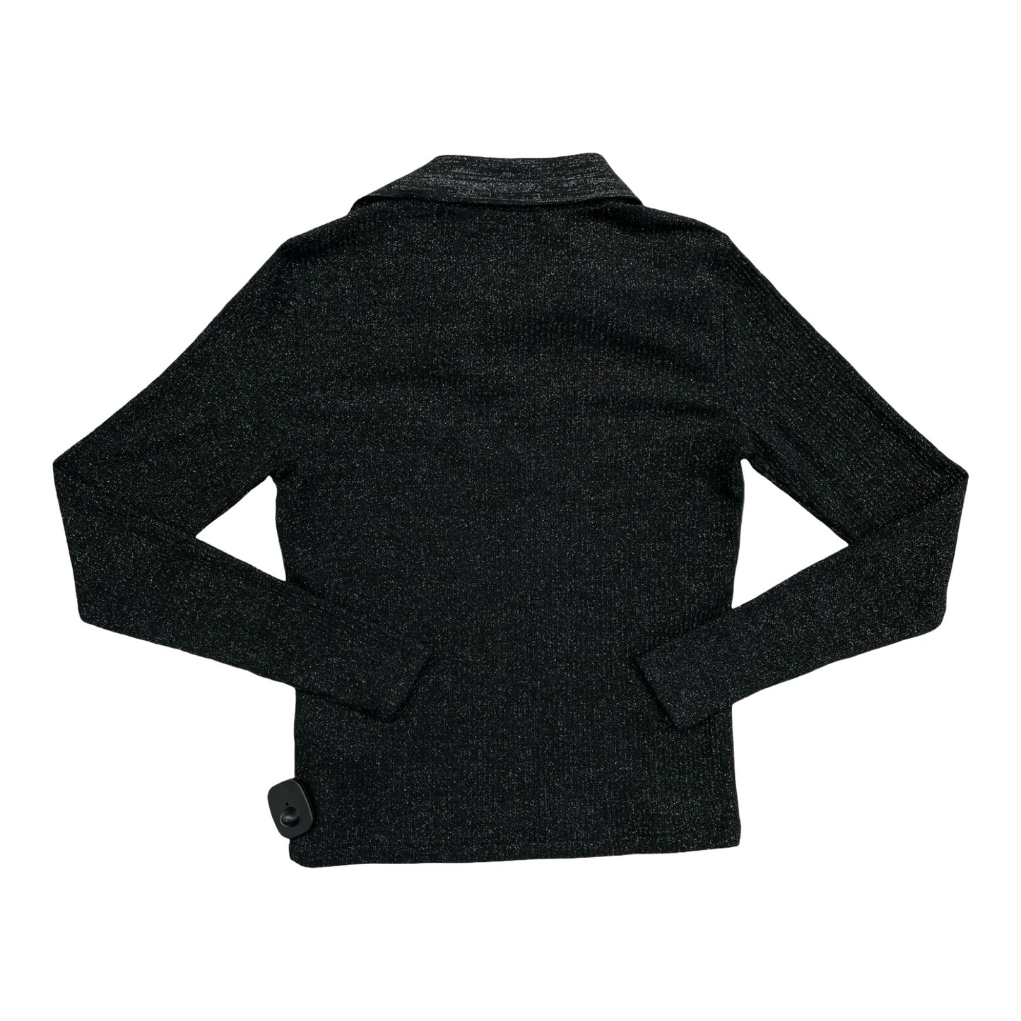 Sweater By Madewell In Black & Silver, Size:S