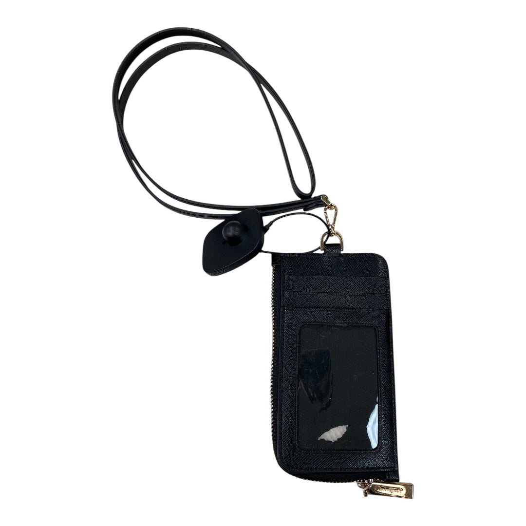 Id/Card Holder Designer By Kate Spade In Black