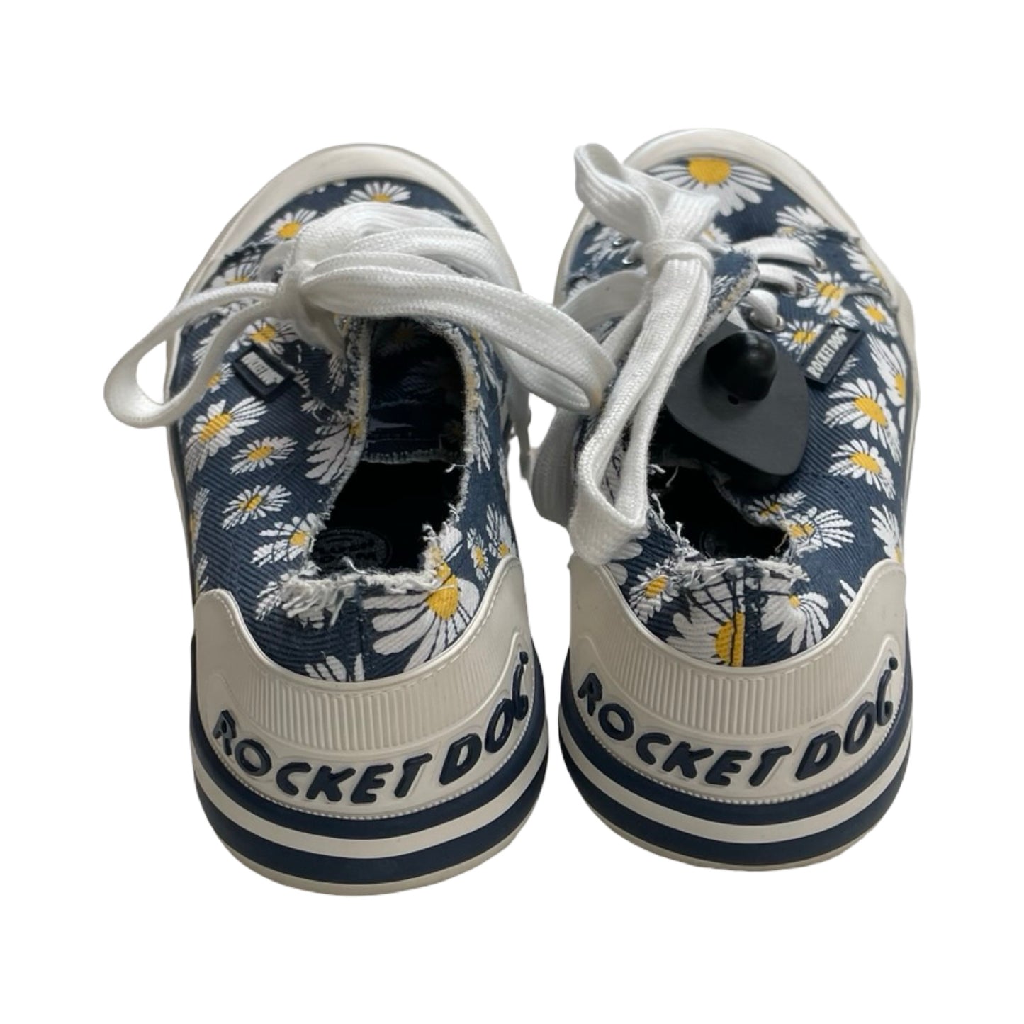 Shoes Athletic By Rocket Dogs In Floral Print, Size:8.5