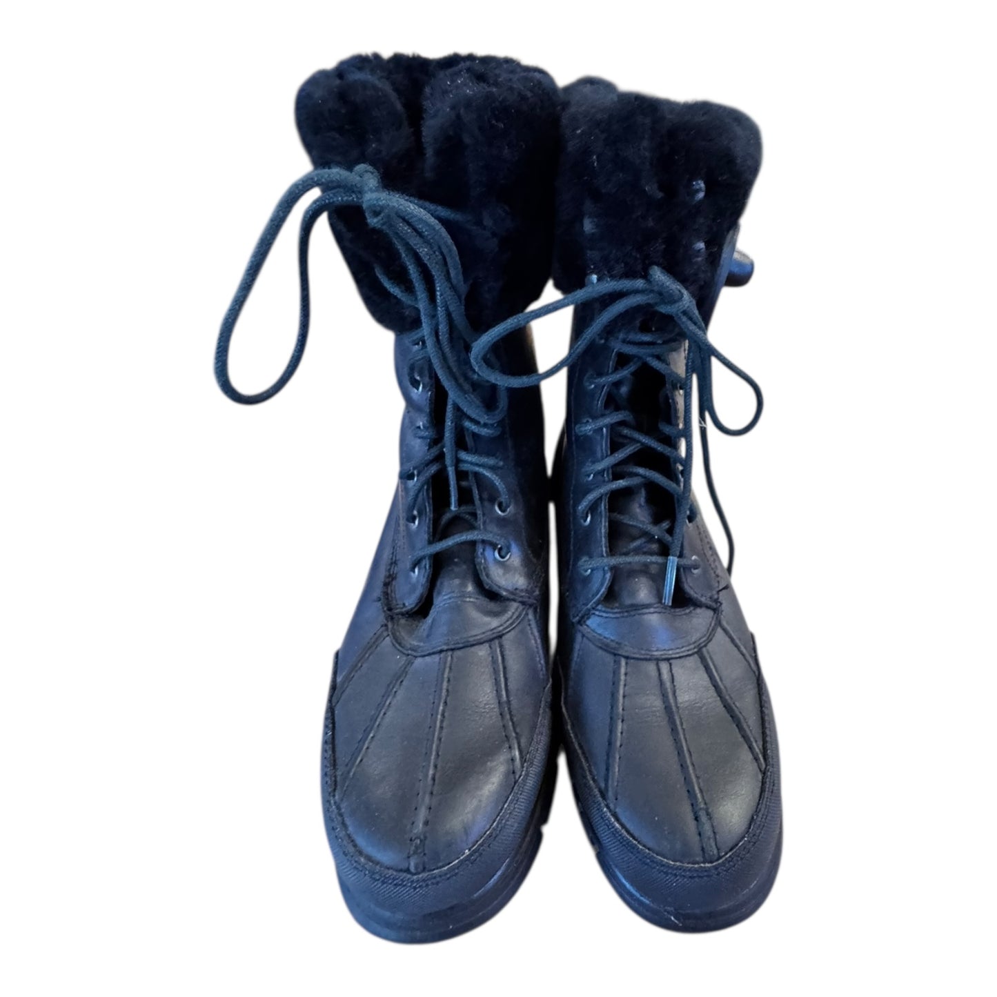 Boots Snow By Ralph Lauren In Black, Size:8