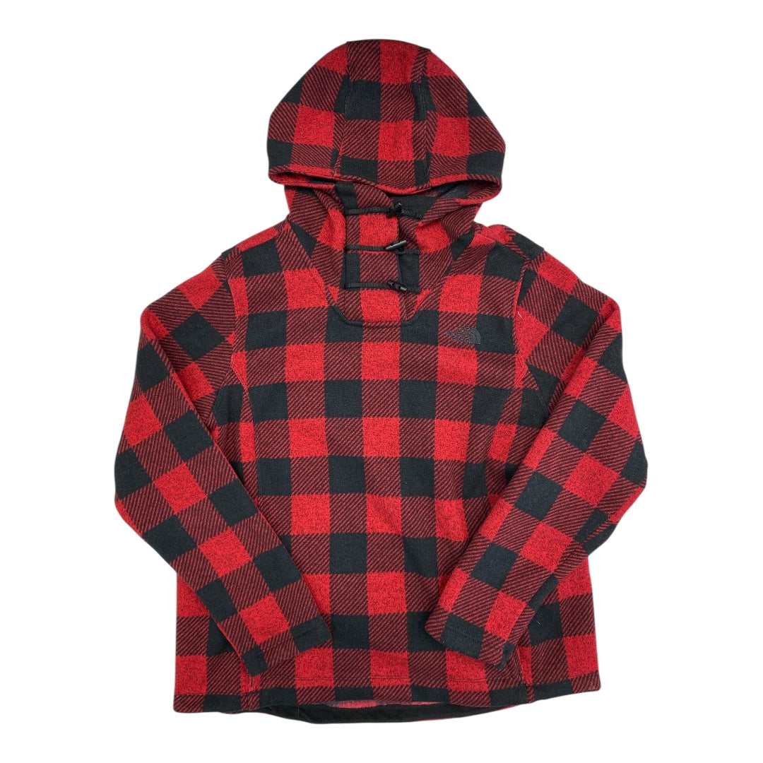 Athletic Fleece By The North Face In Black & Red, Size:Xl