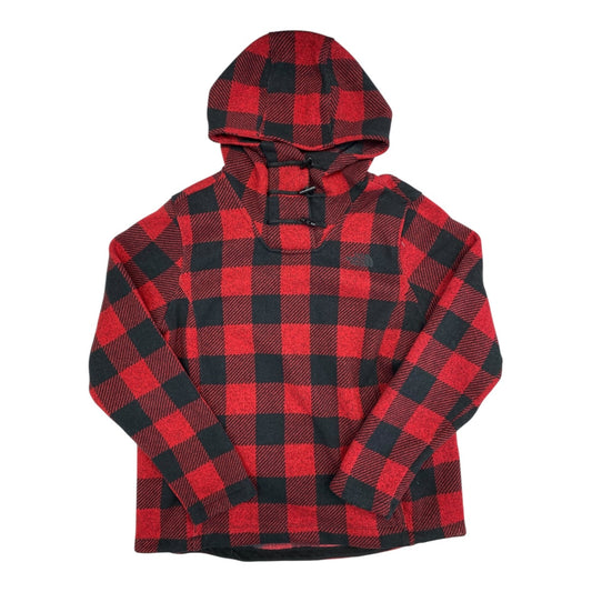 Athletic Fleece By The North Face In Black & Red, Size:Xl