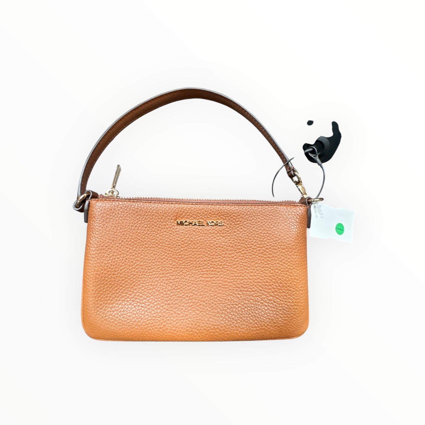 Handbag Designer By Michael Kors In Brown, Size:Small