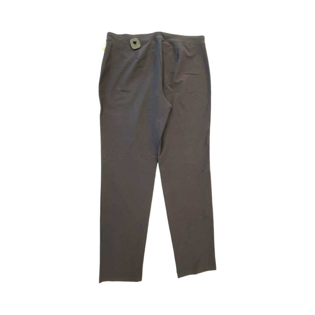 Pants Designer By Eileen Fisher In Grey, Size:L