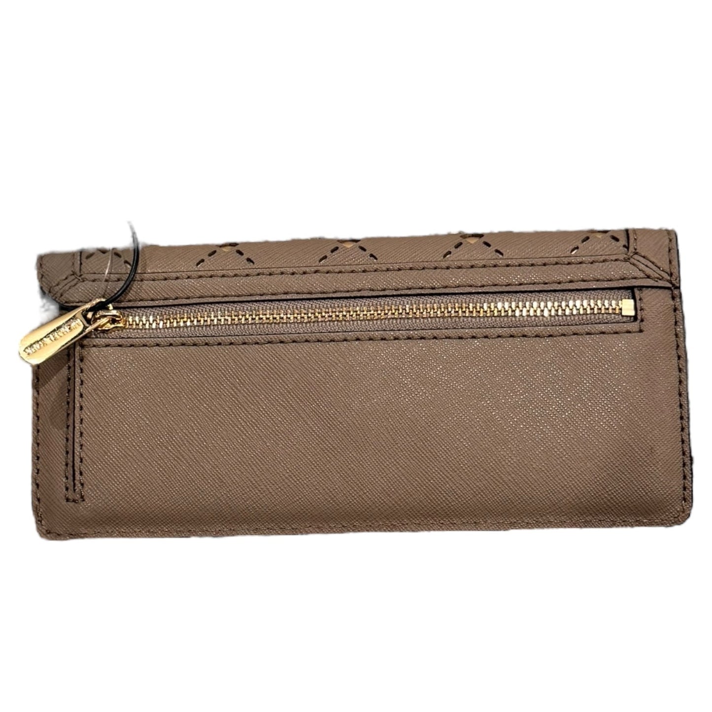 Wallet Designer By Michael Kors In Brown, Size:Large
