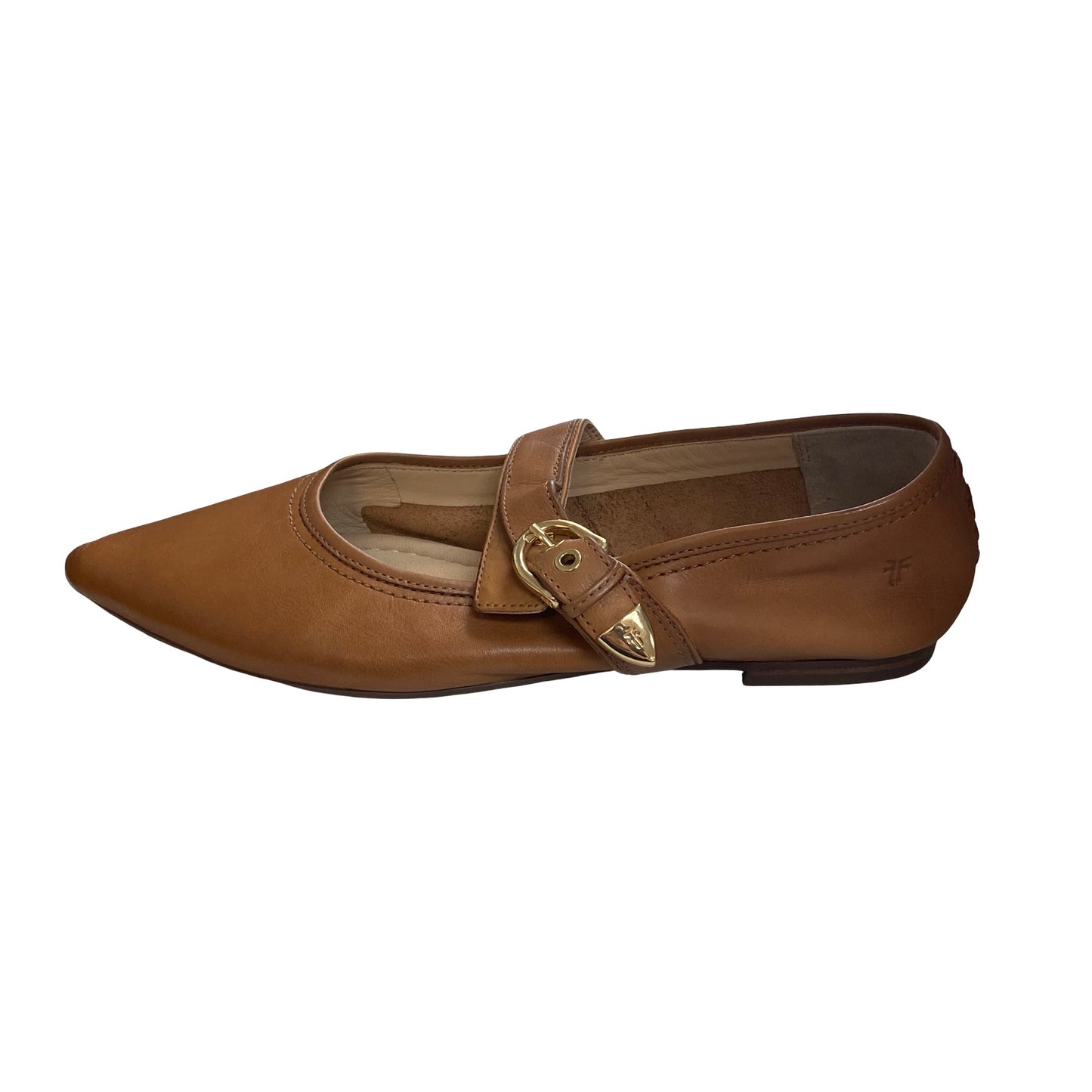 Shoes Flats By Frye In Brown, Size:10