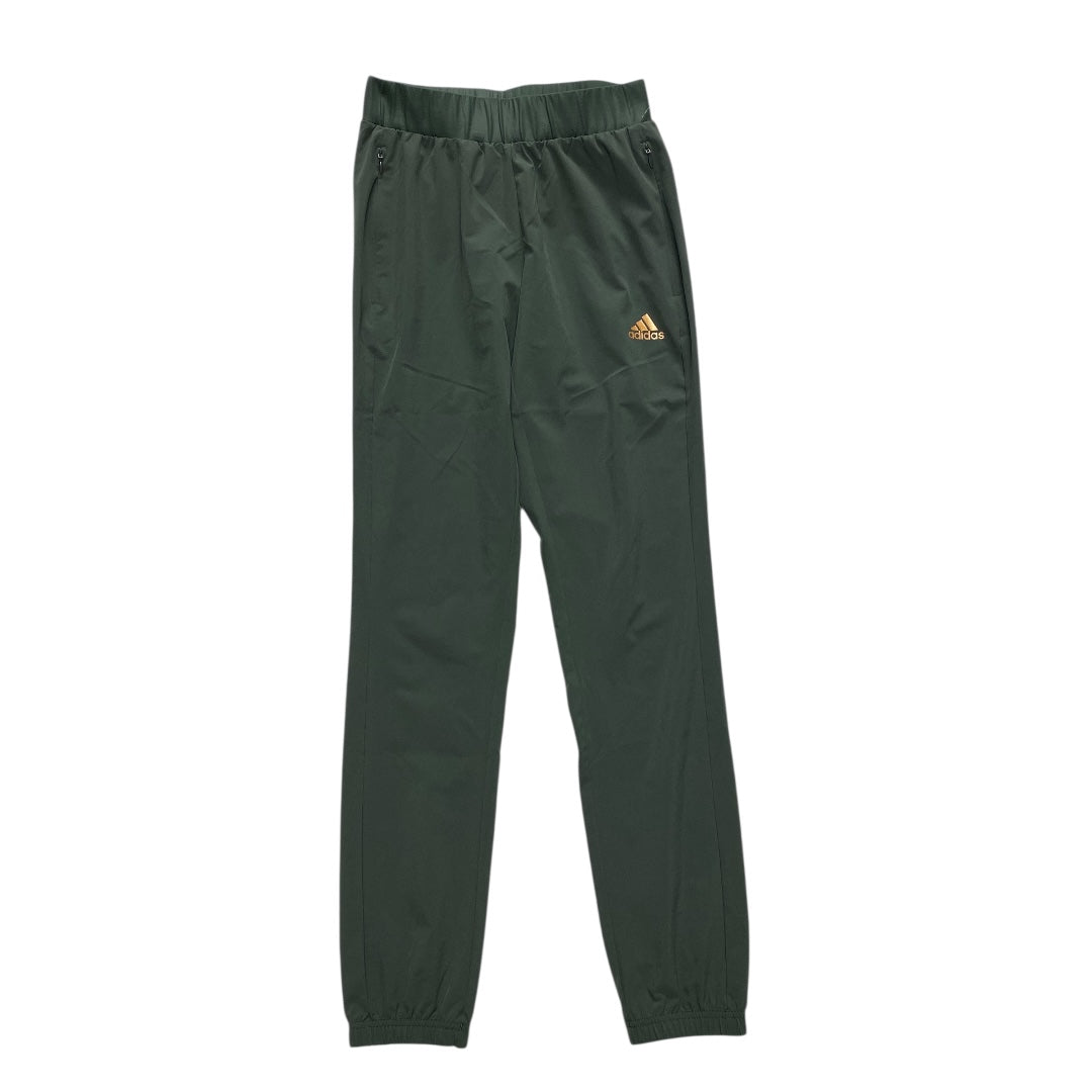 Athletic Pants By Adidas In Green, Size:Xs