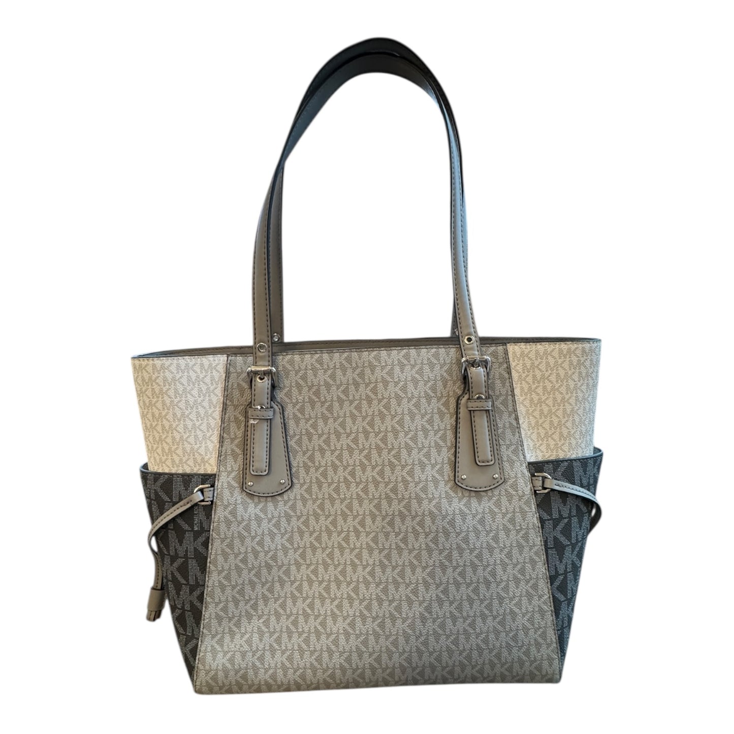 Handbag Designer By Michael Kors In Grey, Size:Large