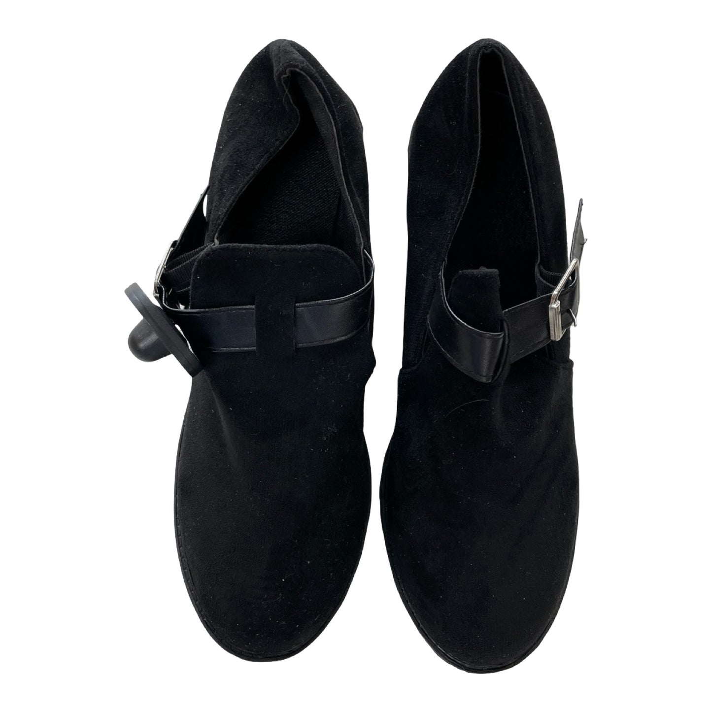 Shoes Heels Block By Clothes Mentor In Black, Size:9.5