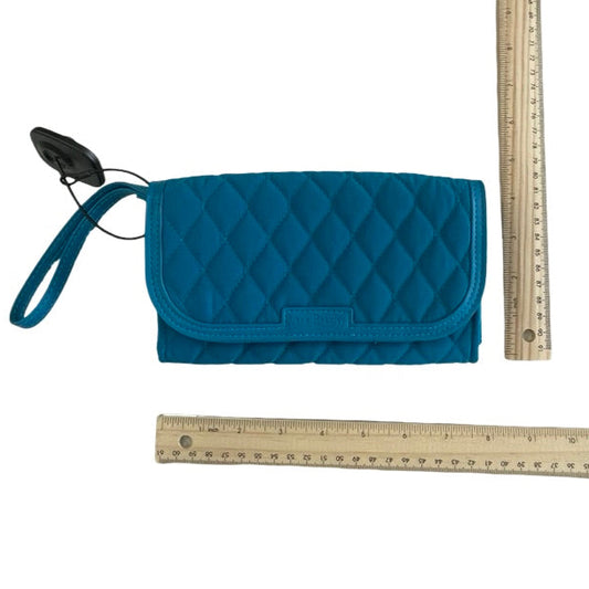 Wristlet By Vera Bradley In Blue, Size:Medium