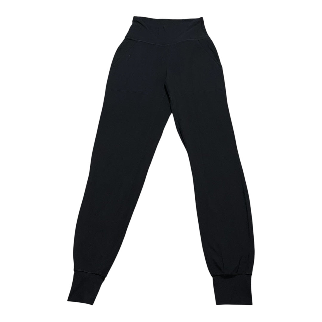 Athletic Pants By Lululemon In Black, Size:0