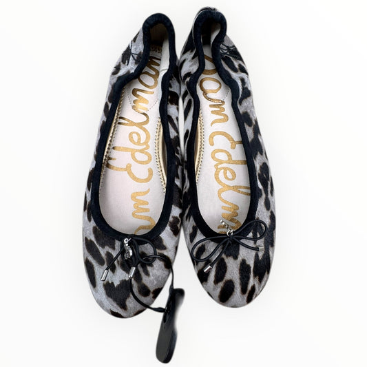 Shoes Flats By Sam Edelman In Animal Print, Size:8