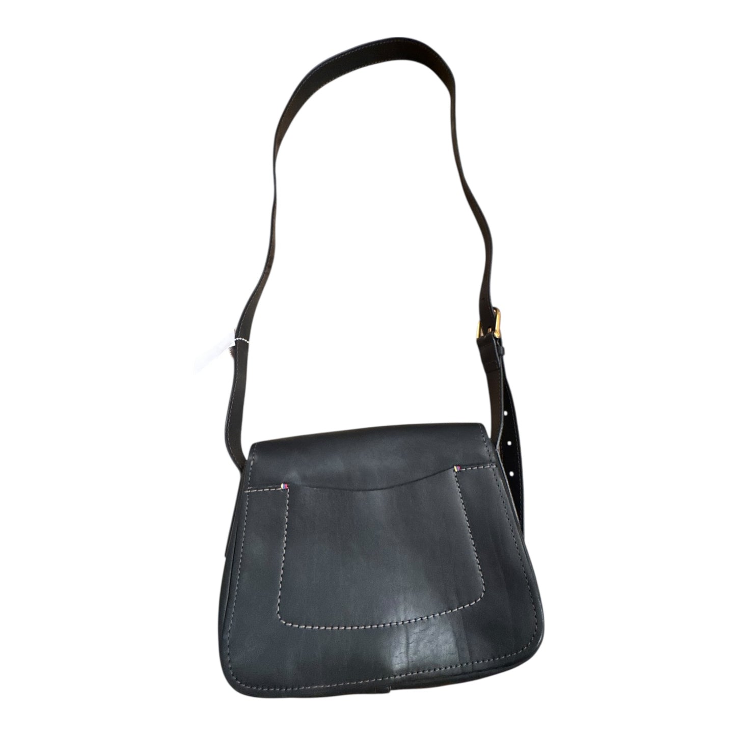 Handbag Leather By Fossil In Black, Size:Medium