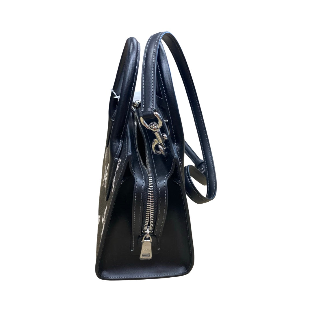 Handbag Designer By Coach In Black, Size:Small