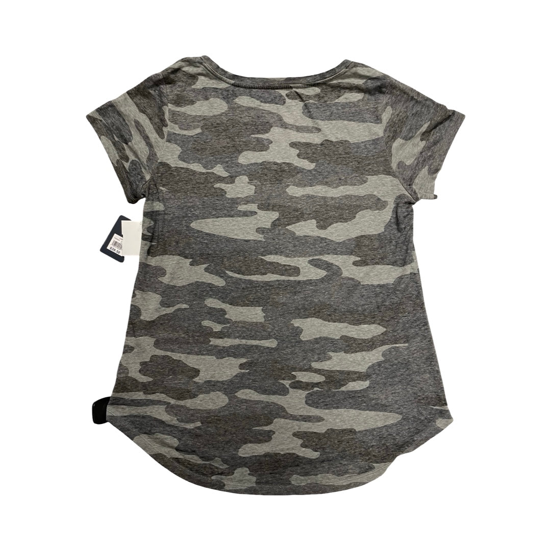 Top Ss By Lucky Brand In Camouflage Print, Size:L
