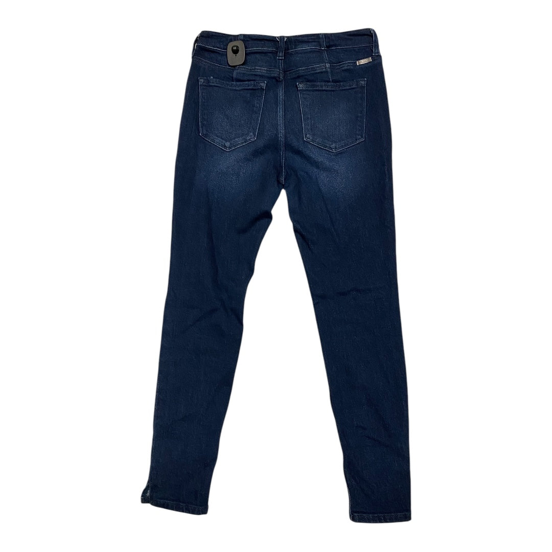 Jeans Skinny By Kancan In Blue Denim, Size:6
