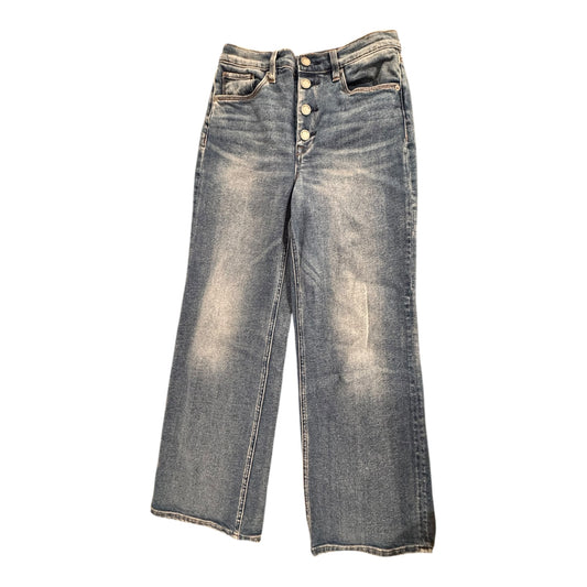 Jeans Wide Leg By Blanknyc In Blue Denim, Size:4