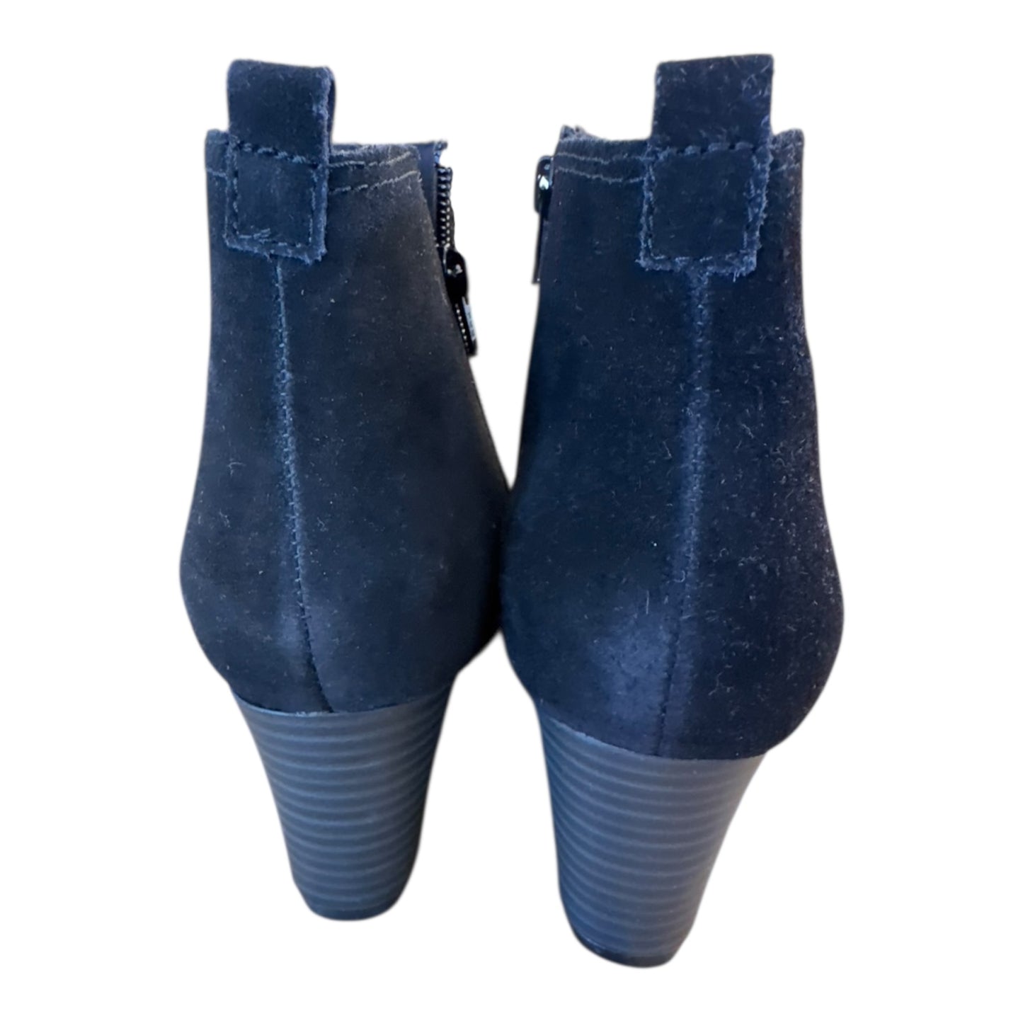 Boots Ankle Heels By Clarks In Black, Size:9