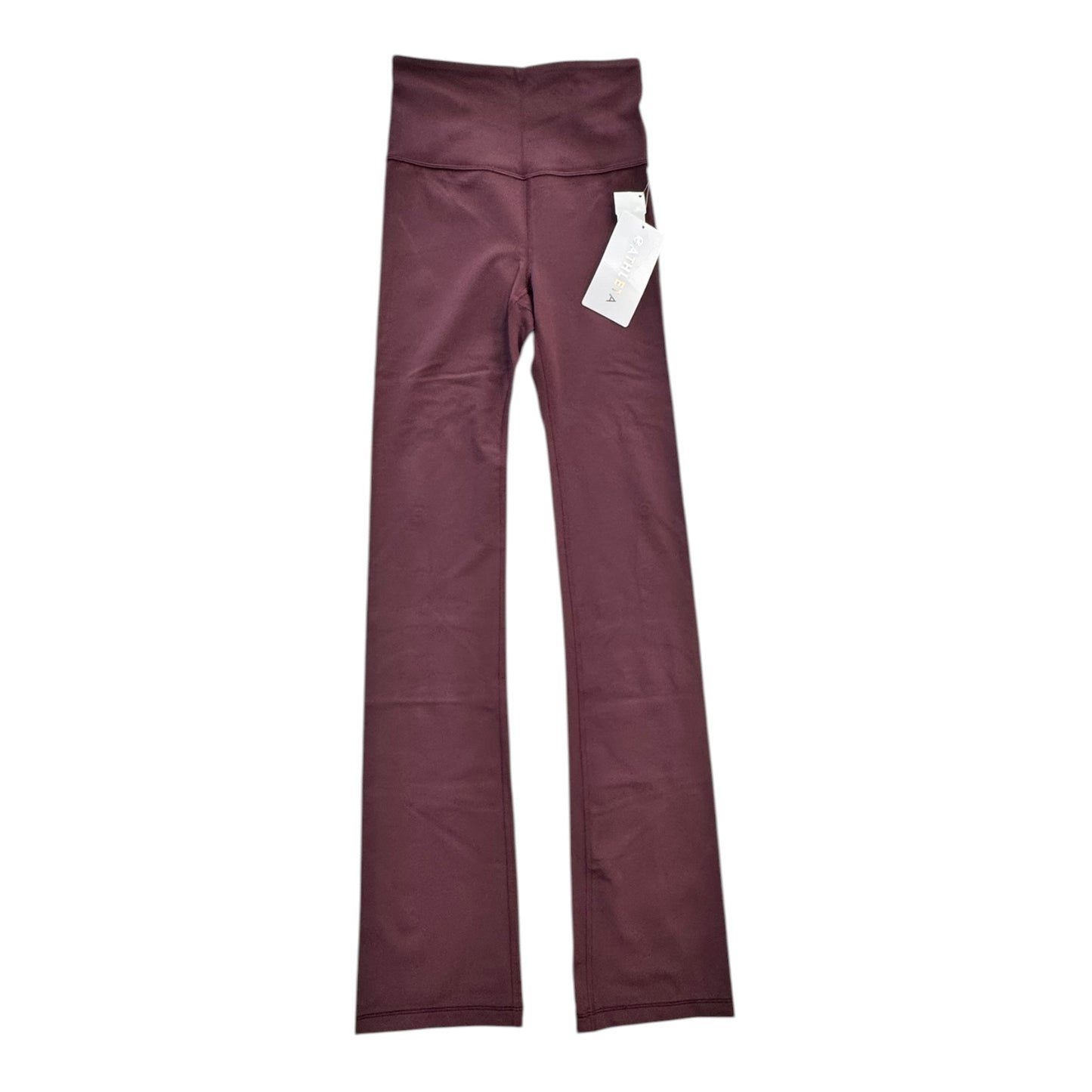 Athletic Leggings By Athleta In Maroon, Size:Xxs
