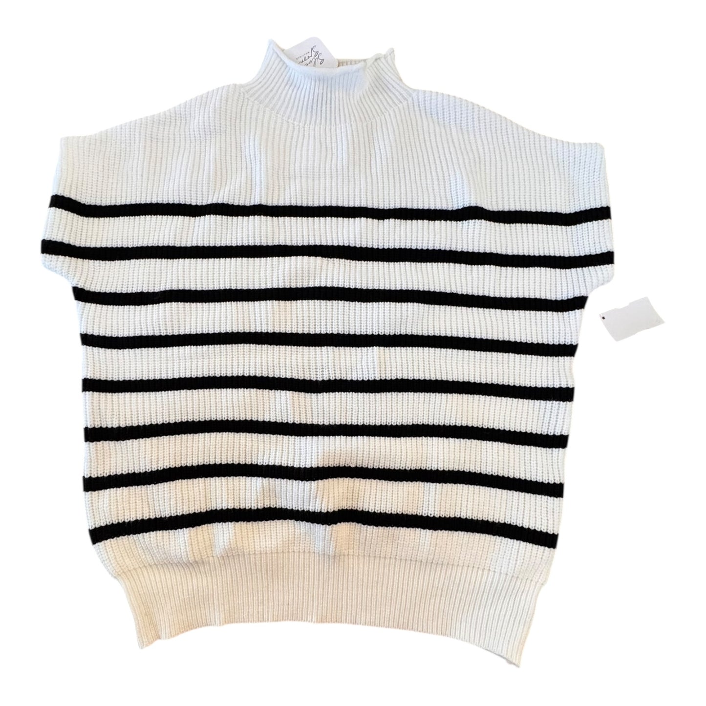 Sweater Ss By Miss Sparkling In Striped Pattern, Size:S