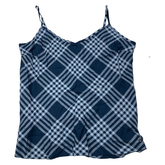 Top Sleeveless By Eddie Bauer In Blue, Size:M