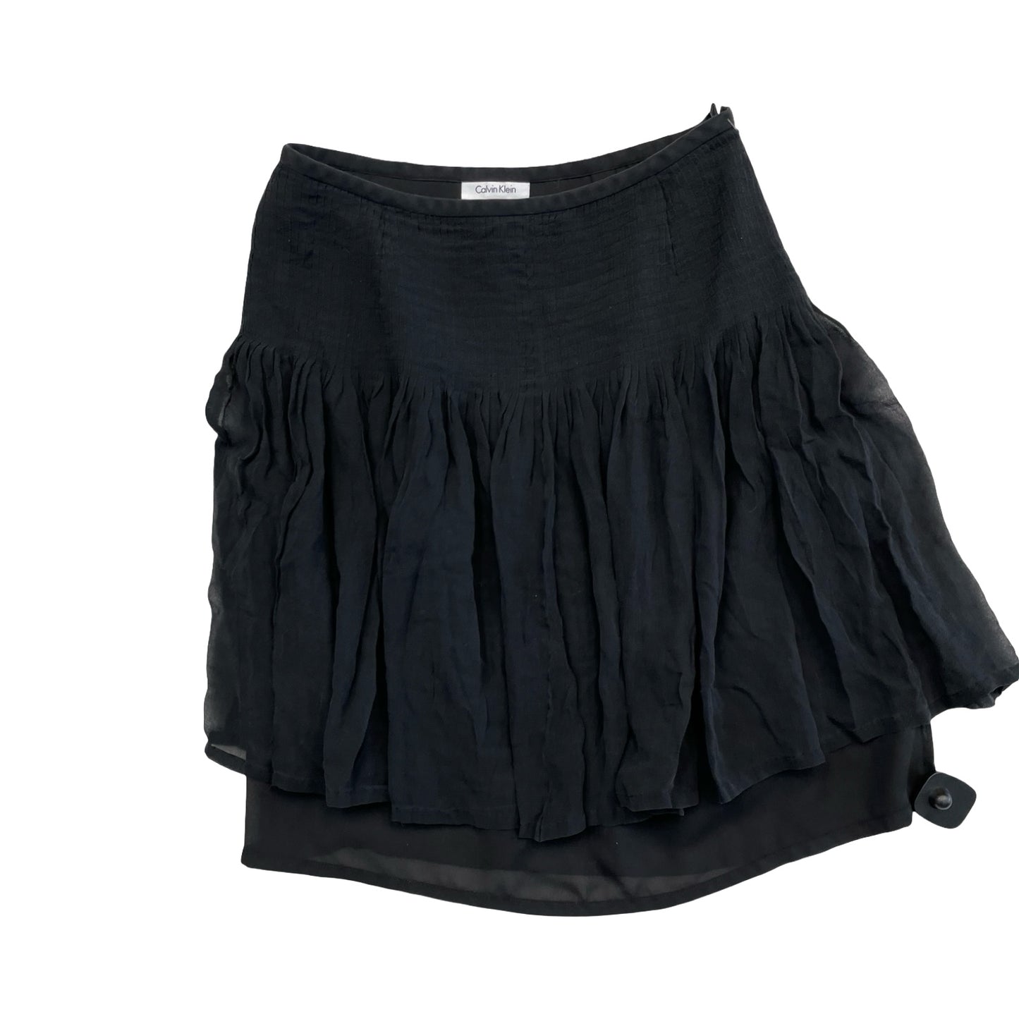 Skirt Mini & Short By Calvin Klein In Black, Size:4