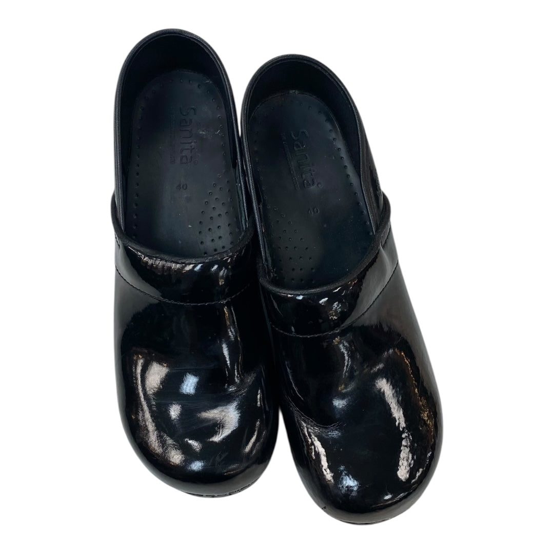 Shoes Heels Block By Sanita In Black, Size:9