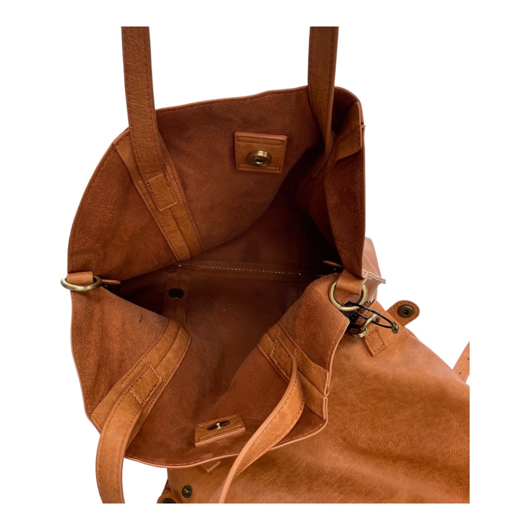 Handbag By Clothes Mentor In Brown, Size:Medium