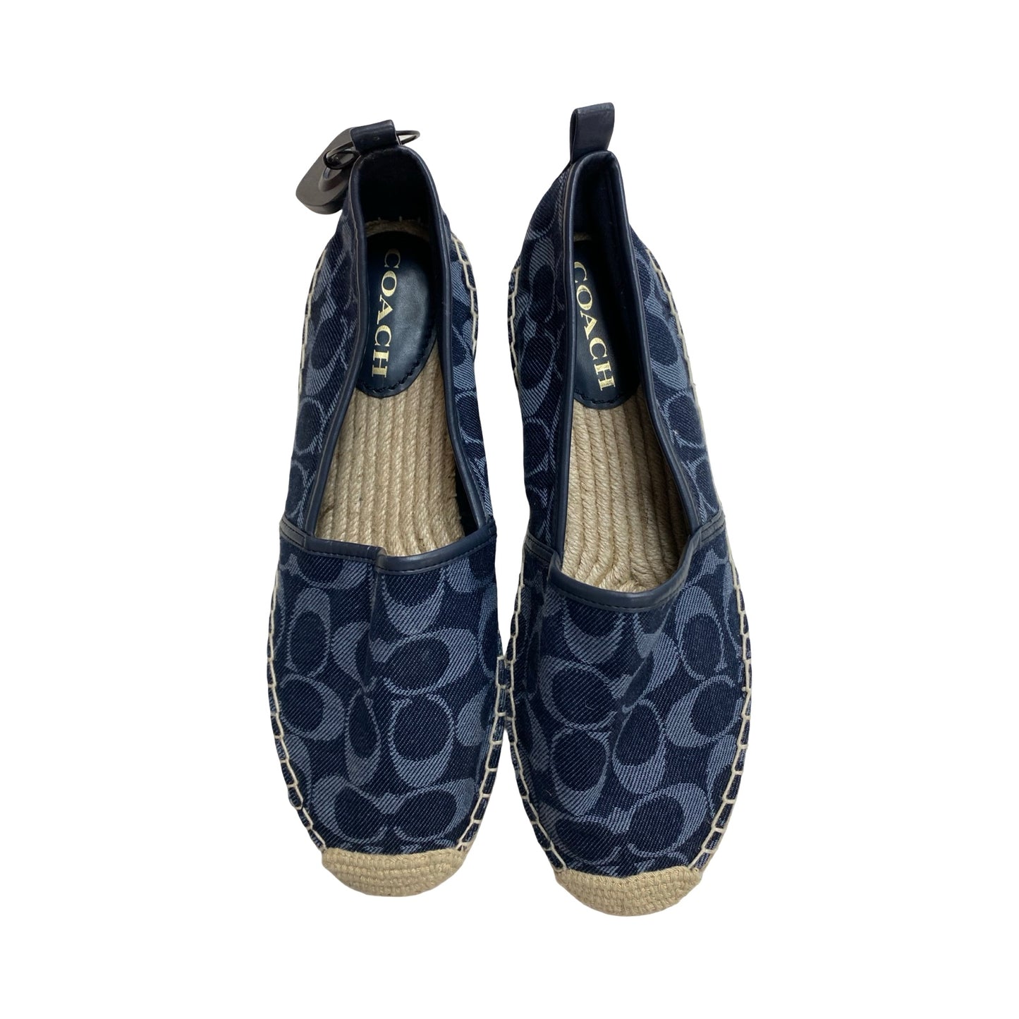 Shoes Designer By Coach In Navy, Size:9.5