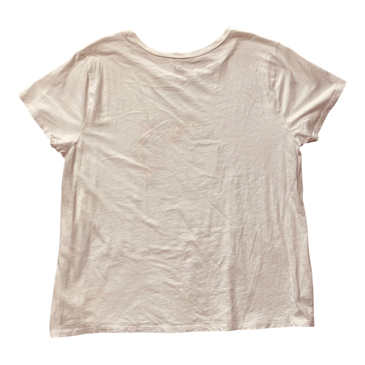Top Ss By Loft In White, Size:Xl