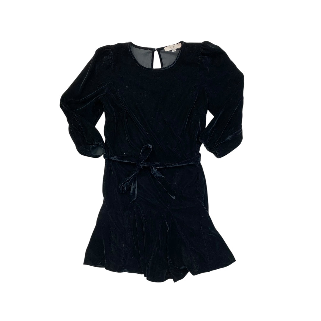 Dress Party Short By Loft In Black, Size:S
