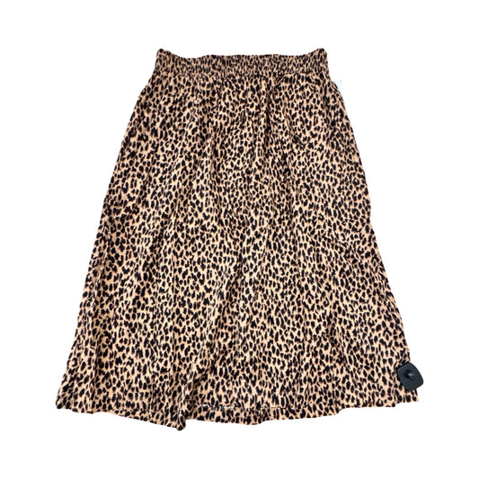 Skirt Maxi By Croft And Barrow In Animal Print, Size:M